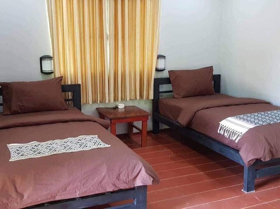 Pasanchai Bungalow Vang Vieng Eksteriør billede