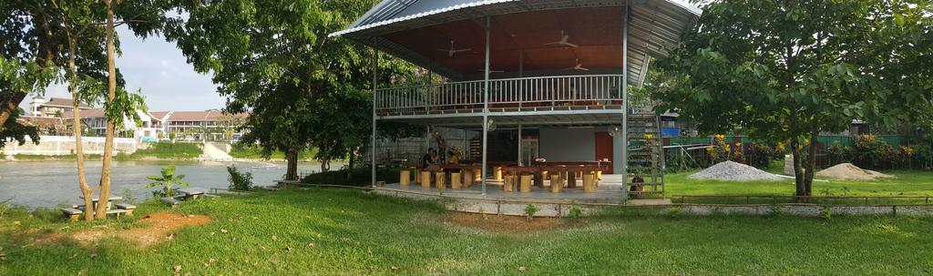 Pasanchai Bungalow Vang Vieng Eksteriør billede